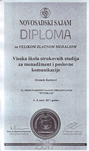 1-novosadski sajam diploma